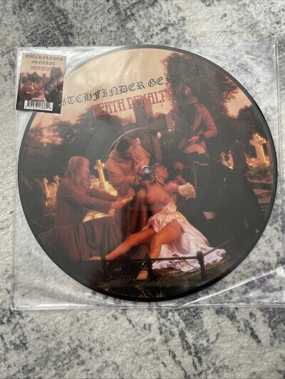 Witchfinder General - Death Penalty UK 1982 Heavy Metal Records Picture Disc LP