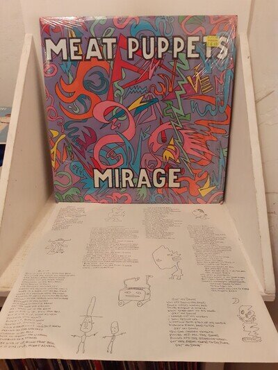 Meat Puppets - Mirage Vinyl LP Recor with Inner sleeve