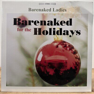 Barenaked Ladies - Barenaked For The Holidays Split Red & White NEW *READ*