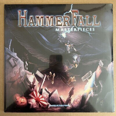 HAMMERFALL - Masterpieces 2 x Picture Disc VINYL LP 2008 Nuclear Blast NEW! MC1