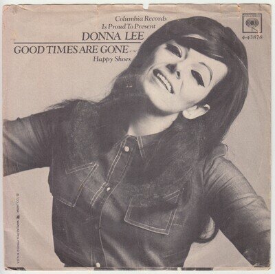 Donna Lee: The Good Times Are Gone / Happy Shoes (Columbia PIC SL DJ) NORTHERN