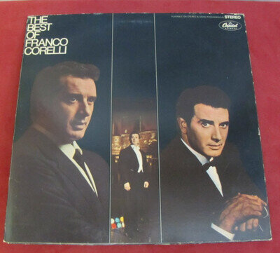 Franco Corelli: The Best Of, SPAO 8703 (LP Excellent, Sleeve VG+, Stereo)