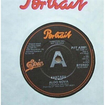 ALDO NOVA FANTASY 7" PROMO UK