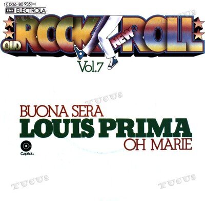 Louis Prima - Buona Sera / Oh Marie GER 7in 1973 (VG/VG) .*