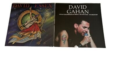 Dave Gahan / David Essex - Vinyl Records Lot 2 Lps New