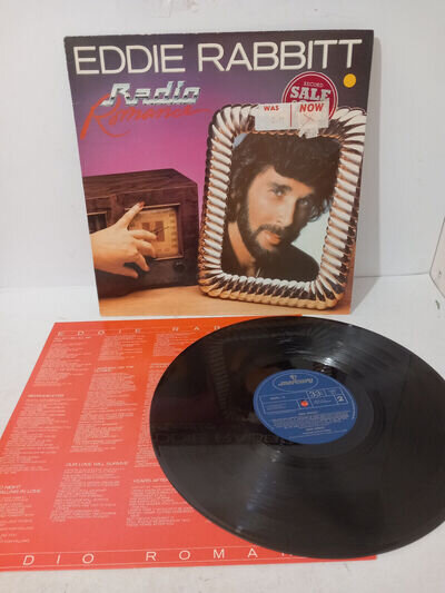 Vintage vinyl lp record album Eddie rabbitt radio romance 1982 country pop rock
