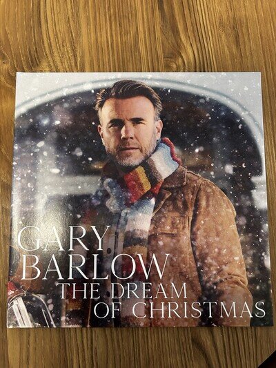 Gary Barlow the Dream of Christmas White Marble Vinyl LP