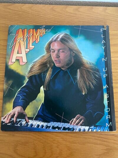 Gregg Allman Band Vinyl LP - Playin up a Storm 1977 Capricorn Records