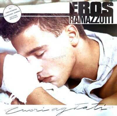 Eros Ramazzotti - Cuori Agitati LP (VG/VG) .*
