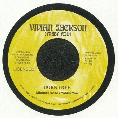 ROSE, Michael/YABBY YOU - Born Free - Vinyl (7")