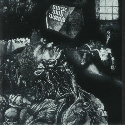 NURSE WITH WOUND - Merzbild Schwet (reissue) - SILVER & BLACK VINYL LP