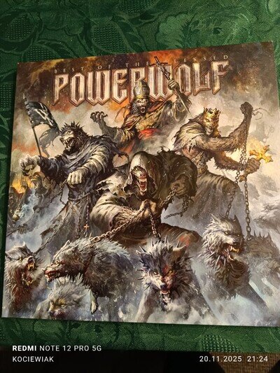 Powerwolf Best of the Blessed Vinyl Album 12" Gatefold Cover