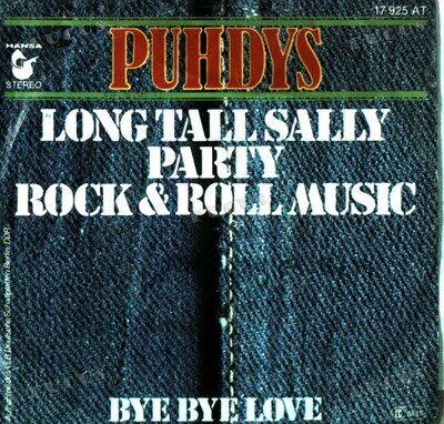Puhdys - Long Tall Sally / Party / Rock And Roll Musik... 7in (VG+/VG+) '*