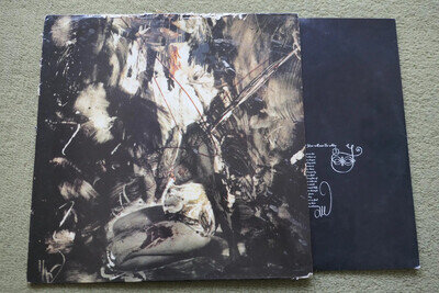 FIELDS OF THE NEPHILIM – ELIZIUM LP – EXC/VG+ A1 UK 1990 PUNK GOTH