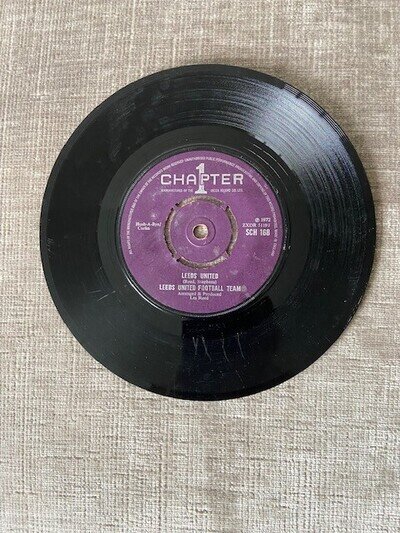 Leeds United Football Team, Leeds United, Chapter 1 SCH 168, 1972.