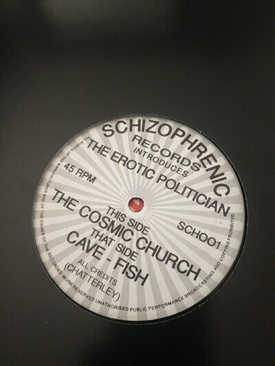 The Erotic Politician Cave-fish/the Cosmic Church Sch001 Hardcore