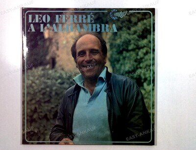 Léo Ferré - Récital À L'Alhambra F LP 1961 FOC '*
