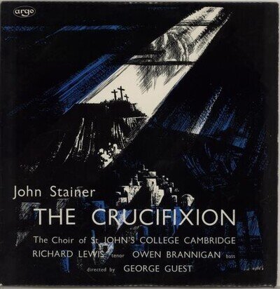 The Crucifixion John Stainer UK vinyl LP album record RG320