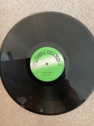 JIMMY LONDON - Loneliest Man, 12” UK vinyl lovers rock (Londisc Records) LD 007