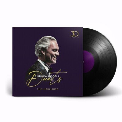 Andrea Bocelli Andrea Bocelli: Duets - 30th Anniversary (Vinyl) 12" Album