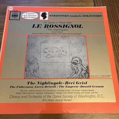 Igor Stravinsky - Stravinsky Conducts Stravinsky: Le Rossignol (The Nightinga...
