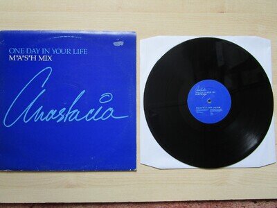 Anastacia One day in your life m a s h mix 12" Vinyl Record promo