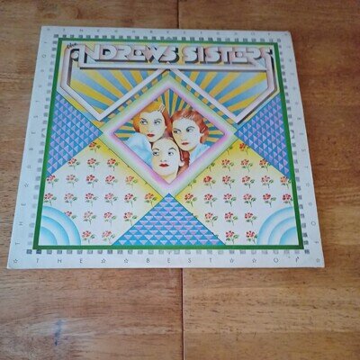 Andrews sisters, best of vinyl record, Album, LP, 1974