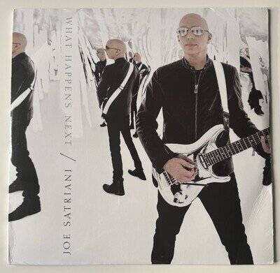 Joe Satriani What Happens Next EU 12-Track 2 x Vinyl LP 2018 NEW SEALED
