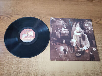 JOHN PAUL JONES HAND SIGNED 1970s VG+ Led Zeppelin In Through The Out Door LP33