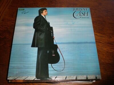 Johnny Cash LP Biggest Hits AUTOGRAPHED