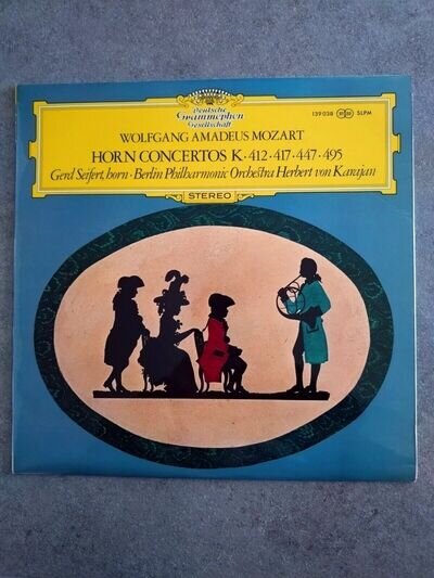 Mozart Horn Concertos K 412.417.447.495, 1969 Stereo Vinyl LP, DGG 139038