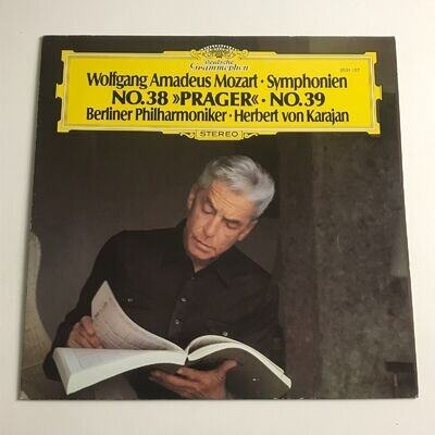 Karajan - Symp No. 38 Prager No 39 LP (Berliner) 1978 (GER) - D G 2531 137 EX/EX