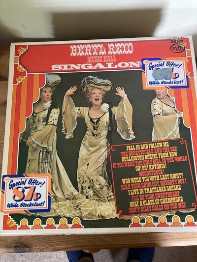 Beryl Reid - Music Hall Singalong - 12" Vinyl LP