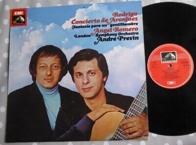 RODRIGO CONCIERTO DE ARANJUEZ ANGEL ROMERO ANDRE PREVIN LSO QUADRAPHONIC 1977