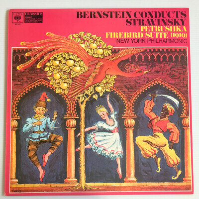 Leonard Bernstein - Stravinsky Petrushka , Firebird Suite NYP Vinyl LP Album NM