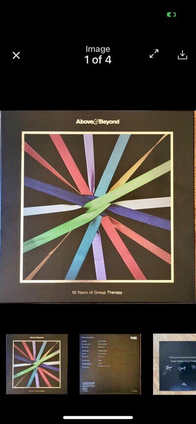 Above & Beyond - "10 Years Of Group Therapy" - 6x12" * ANJCD109 - Box Set SEALED