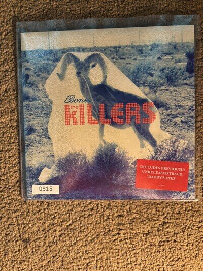 The Killers Bones 7 Red Vinyl Single Numbered Limited Edition Excellent Rare