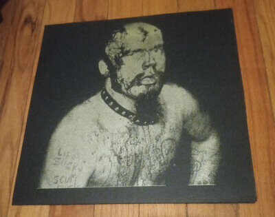 GG G.G. Allin murder junkies lp Antiseen limited numbered screen printed cover