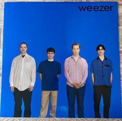 Weezer Blue Album Record Blue Marbled Vinyl 2016