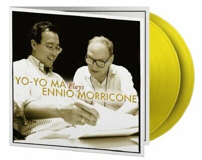 Yo Yo Ma Plays Ennio Morricone 2x Ltd Ed (1500) Yellow 180g Vinyl LP IN STOCK