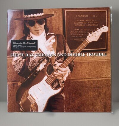 Stevie Ray Vaughan and Double Trouble Live at Carnegie 2 x Vinyl LP New Sealed