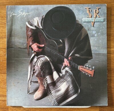 Stevie Ray Vaughan & Double Trouble In Step EX Vinyl LP Record from 1988 463395