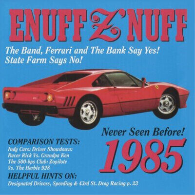 Enuff Z'Nuff 1985 (Vinyl) 12" Album Coloured Vinyl (US IMPORT)