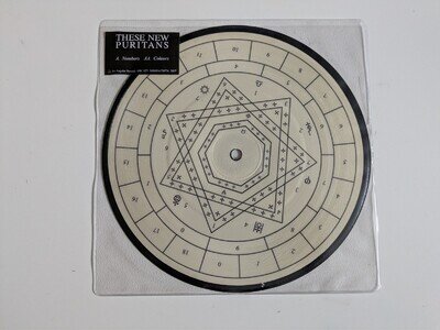 These New Puritans Numbers 7" Angular 027 2007 indie