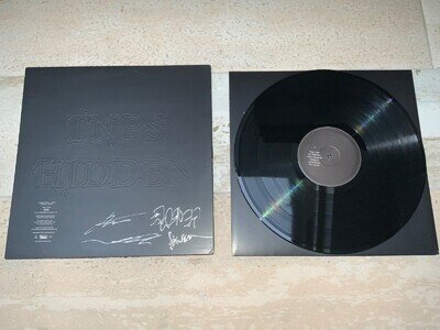 THESE NEW PURITANS Hidden signed Autographed 180g Vinyl LP 2010 Domino Records