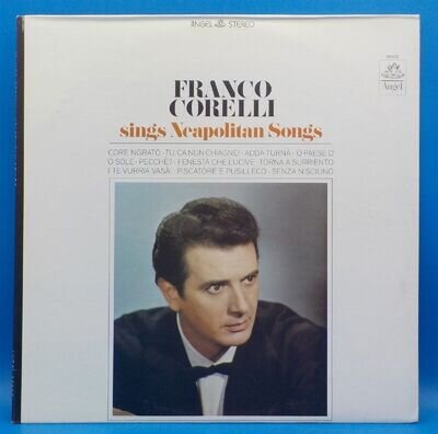 Franco Corelli LP "Sings Neapolitan Songs" EX / VG++ BX4B