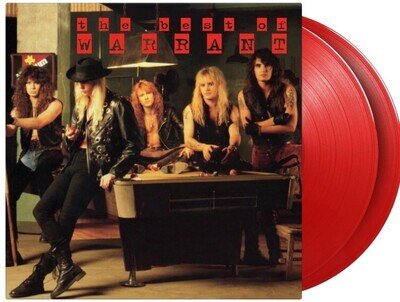 Warrant The Best Of Warrant LP Album vinyl record limited numbered red 180gram