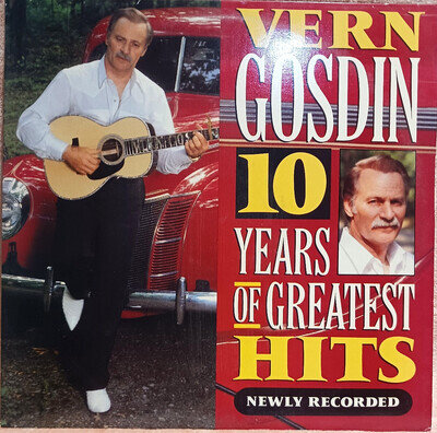 Vern Gosdin 10 Years Of Greatest Hits 1P-8037 1988 vinyl lp