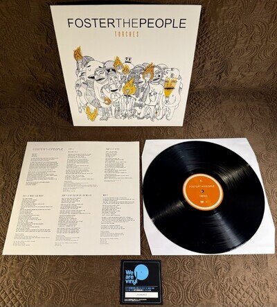 Torches by Foster the People (Black Vinyl LP Record, 2011)