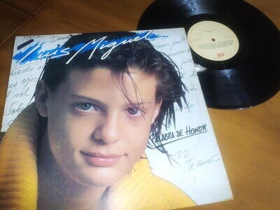 Luis Miguel - Palabra De Honor ULTRA RARE Vinyl Lp Venezuela Rodven 1984
